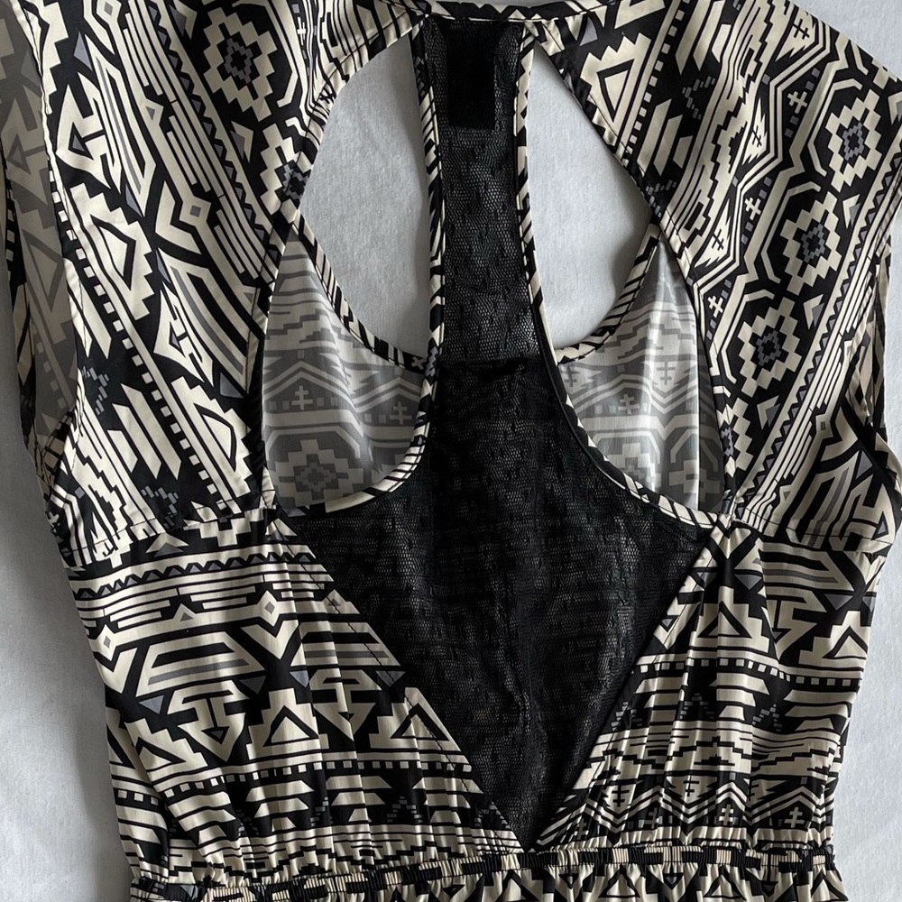 Geometric Pattern Dress - image 3